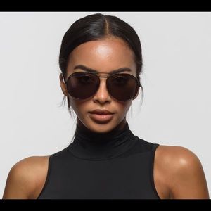 DIFF eyewear - KOKO ( MATTE BLACK, GREY SOLID LENS